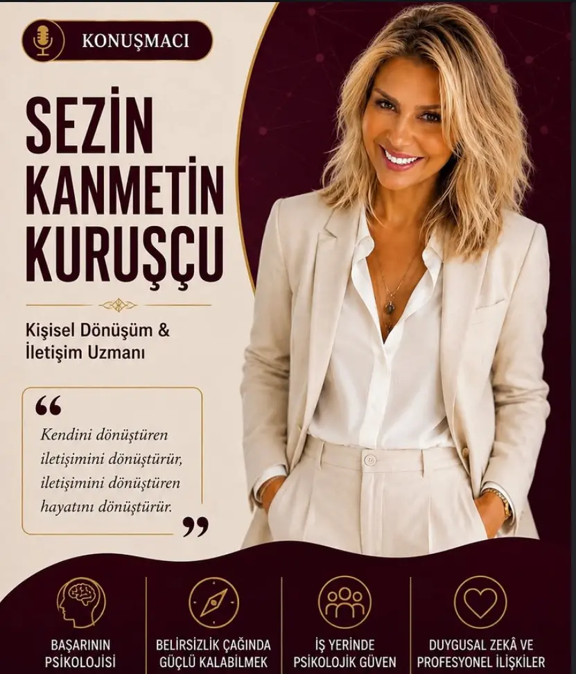 Sezin Kanmetin Kuruşcu — Konuşmacı